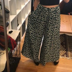 Maeve Acker Wide Leg Pants (Anthropologie)